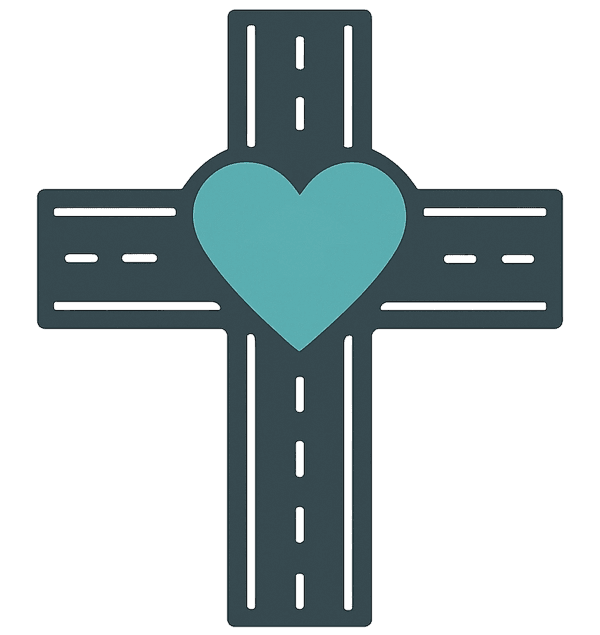 Crossroads Counseling and Wellness Large Cross Logo